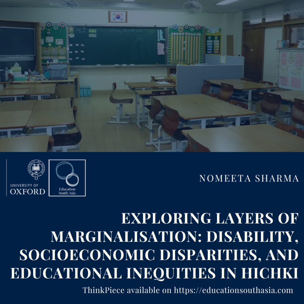 Exploring Layers of Marginalisation: Disability, Socioeconomic ...